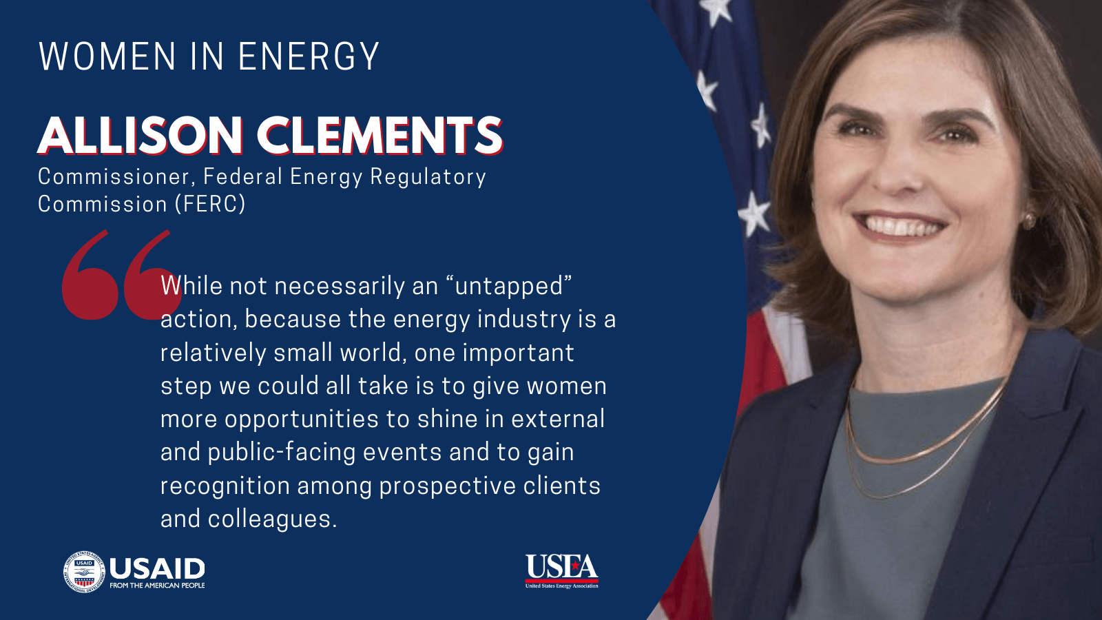 Women in Energy Allison Clements USEA United States Energy Association